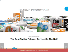 Tablet Screenshot of hearme.co